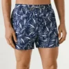 Bañador con estampado de hojas