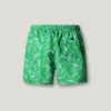 Bañador con estampado de hojas
