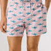 Bañador con estampado de tiburones