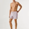 Bañador con estampado de tiburones