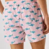 Bañador con estampado de tiburones