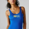 Bañador con logotipo estampado