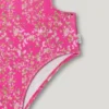 Bañador floral con aberturas