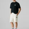 Bermudas cargo de corte recto