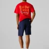 Bermudas cargo de corte recto Bermudas cargo de corte recto
