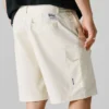Bermudas cargo de corte recto