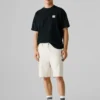 Bermudas cargo de corte recto