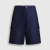 Bermudas cargo de corte recto Bermudas cargo de corte recto