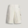 Bermudas cargo de corte recto