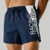 Bermudas de baño con logotipo grande