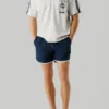 Bermudas de baño con ribetes