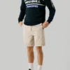Bermudas de felpa de corte holgado