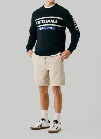 Bermudas de felpa de corte holgado