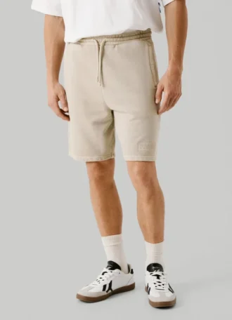 Bermudas de felpa de corte holgado