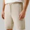Bermudas de felpa de corte holgado