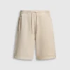 Bermudas de felpa de corte holgado