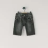 Bermudas vaqueras de corte ajustado