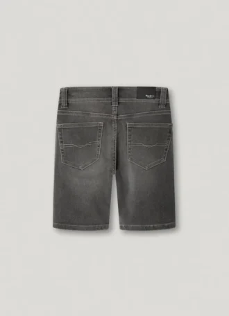 Bermudas vaqueras de corte ajustado