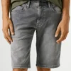 Bermudas vaqueras de corte ajustado