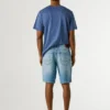 Bermudas vaqueras de corte ajustado