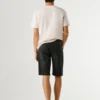 Bermudas vaqueras de corte ajustado