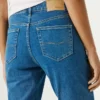 Bermudas vaqueras de corte ajustado