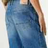 Bermudas vaqueras de corte ajustado