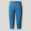 Bermudas vaqueras de corte ajustado