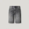 Bermudas vaqueras de corte ajustado