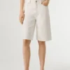 Bermudas vaqueras de corte holgado