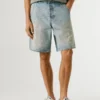 Bermudas vaqueras de corte holgado