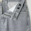 Bermudas vaqueras de corte holgado