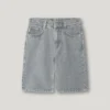 Bermudas vaqueras de corte holgado