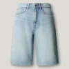 Bermudas vaqueras de corte holgado