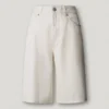 Bermudas vaqueras de corte holgado