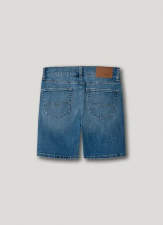 Bermudas vaqueras de corte recto