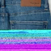Bermudas vaqueras de corte recto