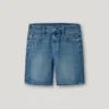 Bermudas vaqueras de corte recto