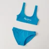 Bikini con logotipo estampado