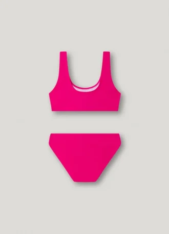 Bikini con logotipo estampado