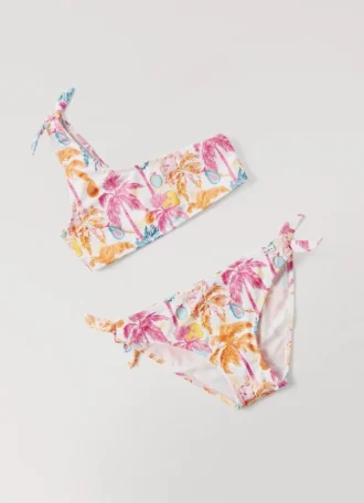 Bikini tropical asimétrico