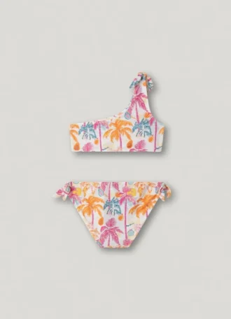 Bikini tropical asimétrico
