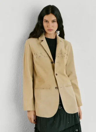 Blazer de ante