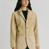 Blazer de ante Blazer de ante