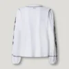 Blusa con bordado floral Blusa con bordado floral