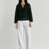 Blusa con detalles calados