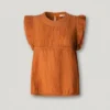 Blusa con detalles plisados Blusa con detalles plisados