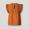 Blusa con detalles plisados Blusa con detalles plisados