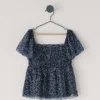 Blusa con estampado floral Blusa con estampado floral