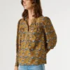 Blusa con estampado floral